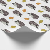 ハリネズミ ラッピングペーパー (角)