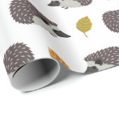 ハリネズミ ラッピングペーパー (ロールコーナー)