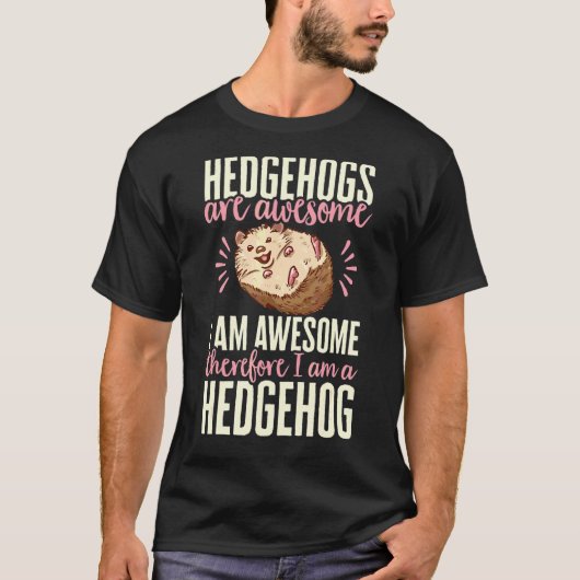 ハリネズミ 動物 ペット ハリネズミは最高 2 Tシャツ (正面)
