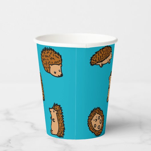 ハリネズミ 紙コップ (右)