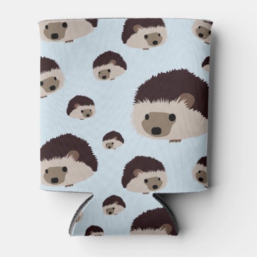 ハリネズミ 缶クーラー (正面)