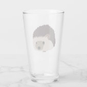 ハリネズミ-飲むガラス タンブラーグラス (裏面)