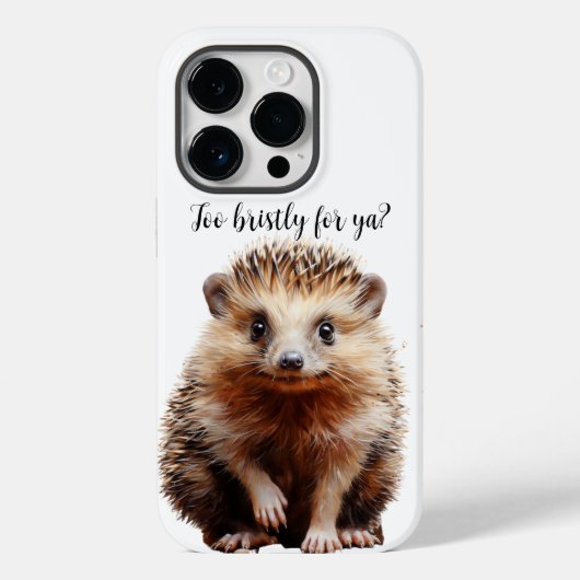 ハリネズミ Case-Mate iPhoneケース (裏面)