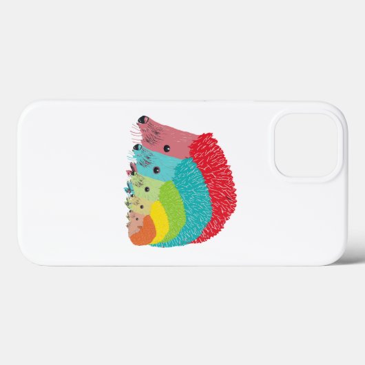 ハリネズミ Case-Mate iPhoneケース (裏面 (横))