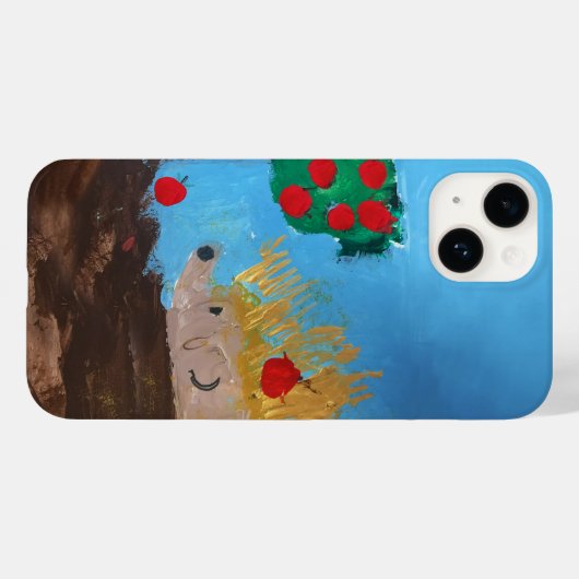 ハリネズミ Case-Mate iPhoneケース (裏面 (横))