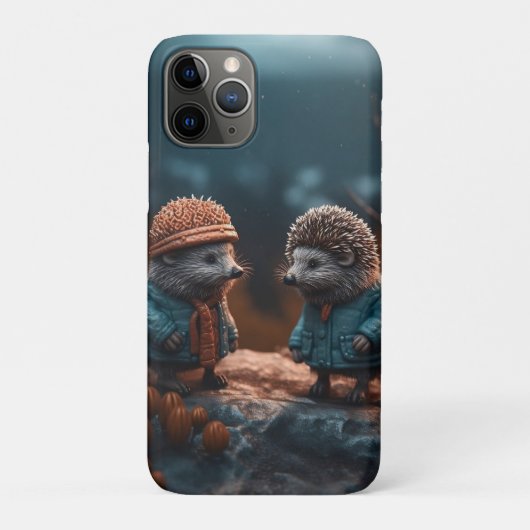 ハリネズミ Case-Mate iPhoneケース (裏)