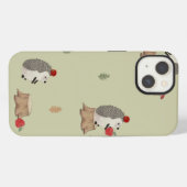 ハリネズミ iPhoneケース (裏面横)
