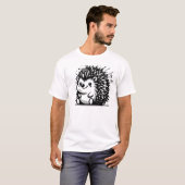 ハリネズミ Tシャツ (正面フル)