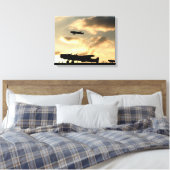 ハリファックスの分散 キャンバスプリント (インサイチュ (寝室))