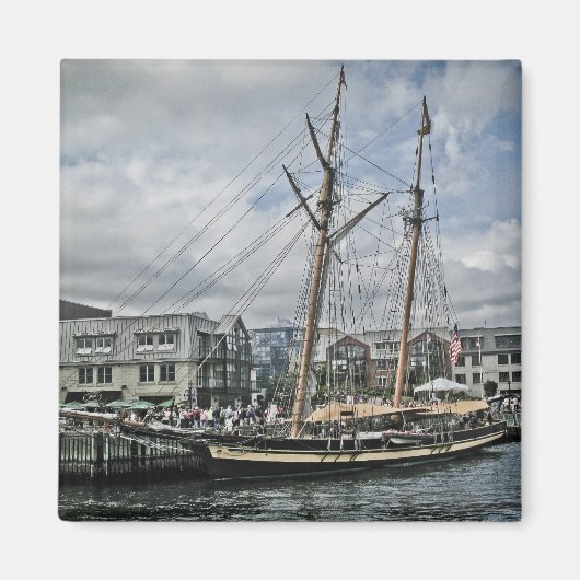 ハリファックスの船 マグネット (正面)