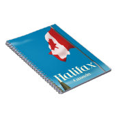 ハリファックスカナダ旅行ポスター ノートブック (右側)