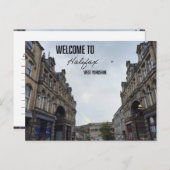 ハリファックスタウンセンターのはがきにへようこそ ポストカード (正面/裏面)