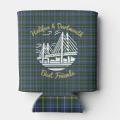 ハリファックスダートマスの友人タータンチェックビール缶クーラー 缶クーラー (裏面)