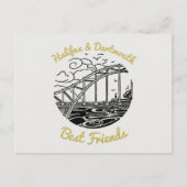 ハリファックスダートマスN.S友最高のだちはがき ポストカード (正面)