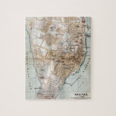 ハリファックスノバスコシアのヴィンテージの地図(1890年) ジグソーパズル (縦)