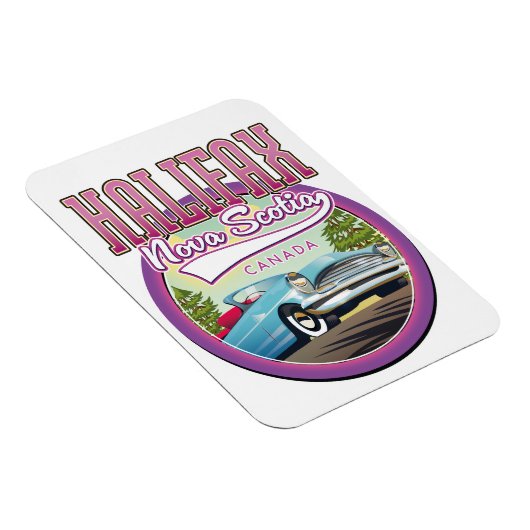 ハリファックスノバスコシア旅行ロゴ マグネット (右側)
