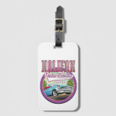 ハリファックスノバスコシア旅行ロゴ ラゲッジタグ (正面縦)