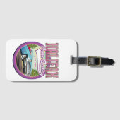 ハリファックスノバスコシア旅行ロゴ ラゲッジタグ (正面横)