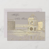 ハリファックスノバスコシア時計塔はがき ポストカード (正面/裏面)