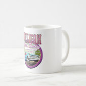 ハリファックス ノバスコシア州 旅行 ロゴ コーヒーマグカップ (正面右)