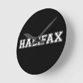 ハリファックス ラウンド壁時計 (傾斜)