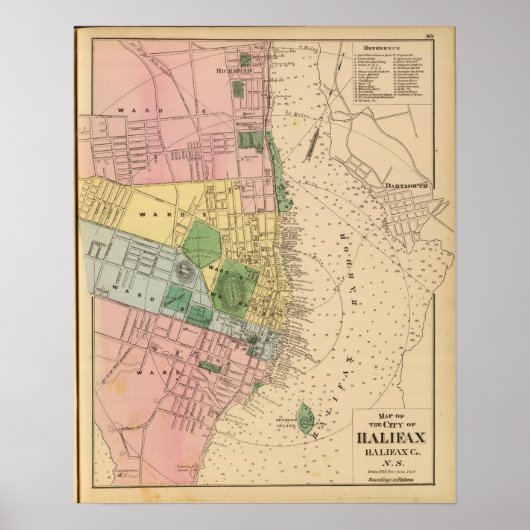 ハリファックス、NS ポスター (正面)