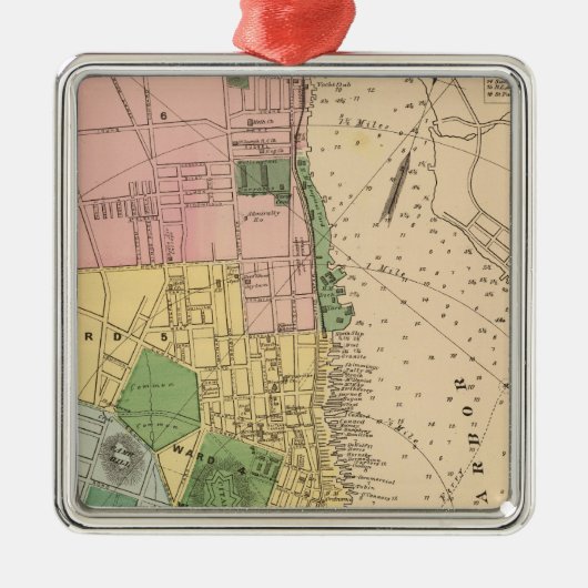 ハリファックス、NS メタルオーナメント (正面)