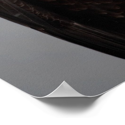 ハリファータスのハルトワシポートレート ポスター (角)