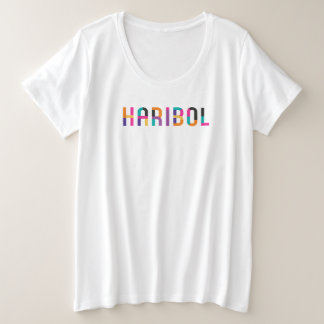  ハリボルニタイガウル             プラスサイズTシャツ