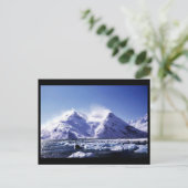 ハリマン湾の強い西風 ポストカード (スタンド正面)