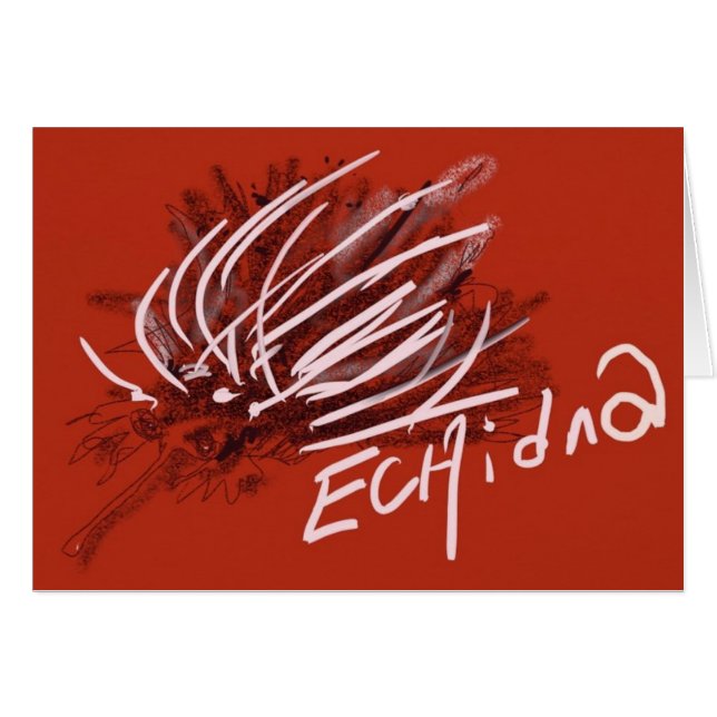 ハリモグラのアリクイのヤマアラシのハリネズミの蟻の食べる人 (正面横)