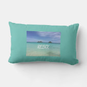 ハリラックスワイ熱帯地方 ランバークッション (裏面)