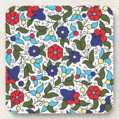 ハリルヘブロン中東陶芸インスパイア コースター (正面)