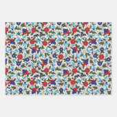 ハリルヘブロン中東陶芸インスパイア ラッピングペーパーシート (正面)