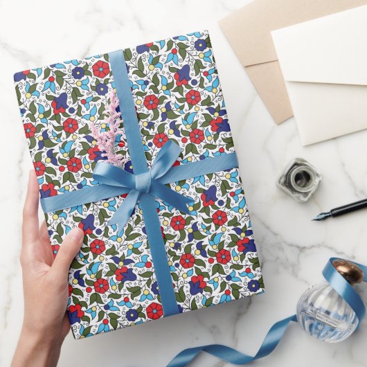 ハリルヘブロン中東陶芸インスパイア ラッピングペーパー (ギフト)