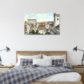 ハリントンコーナーの空中表示 キャンバスプリント (インサイチュ (寝室))