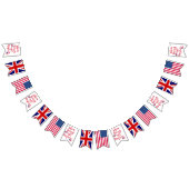 ハリーがメガンに出会った時 |王室のの結婚お祝い バンティングフラッグ (全)