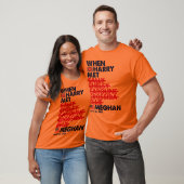 ハリーがメガン王室のの結婚マーチに予測できな会った！ Tシャツ (ユニセックス)