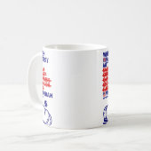 ハリーがMeghanの王室のな結婚式予測できないMerchに会った時! コーヒーマグカップ (正面左)