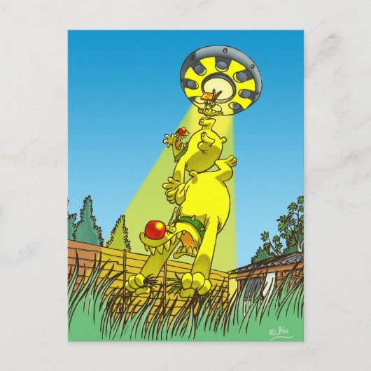 ハリーとヘンリーの誘拐はがき ポストカード (正面)