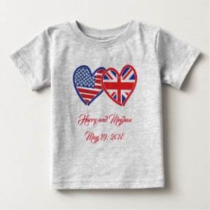 ハリーとメガン ベビーTシャツ