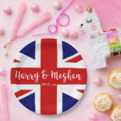 ハリーとメガン |王室のの結婚お祝い ペーパープレート (パーティー)