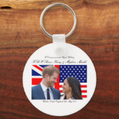 ハリーとメ王室のガ結婚ンを記念して キーホルダー (正面)