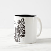 ハリーのカフェコーヒーマグ ツートーンマグカップ (正面右)