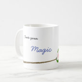 ハリーの陶工の魔法の細い棒のマグ コーヒーマグカップ (正面左)