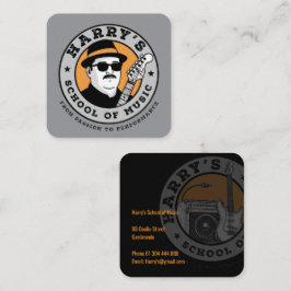 ハリーの音楽 スクエア名刺