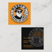 ハリーの音楽 スクエア名刺 (正面/裏面)