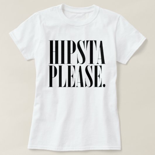 ハリーはスタイルを作ります刺激を受けたな「Hipstaの」。 Tシャツ (デザイン正面)