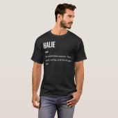 ハリーは例外的な女性の名詞 Tシャツ (正面フル)
