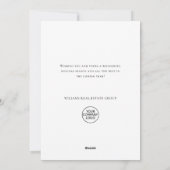 ハリーポインセチアのリース クリスマス 法人 (裏面)